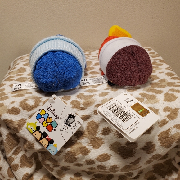 Disneys Inside Out Tsum Tsum Plushies Set of 2 - Picture 2 of 4